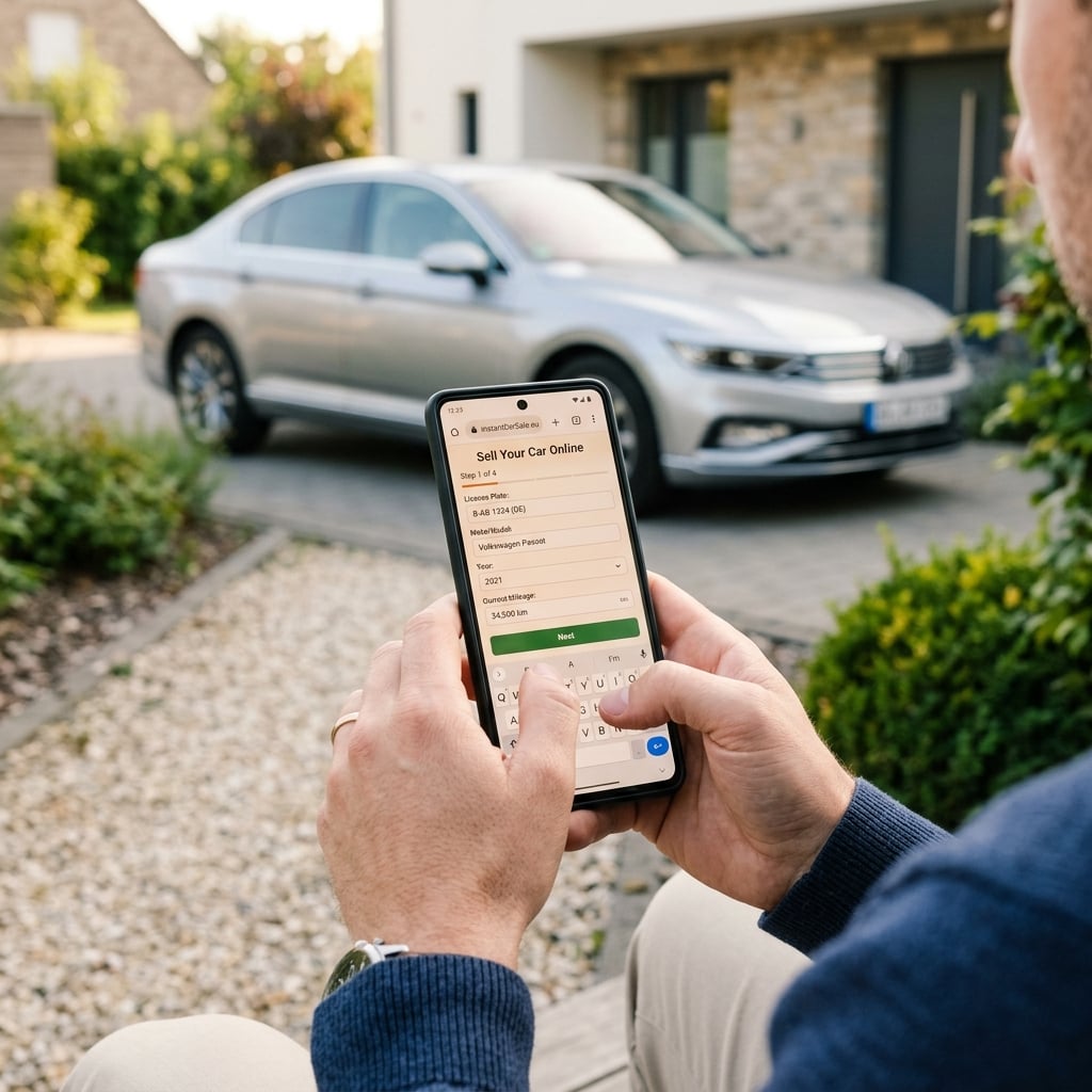 Demande d'offre depuis un smartphone